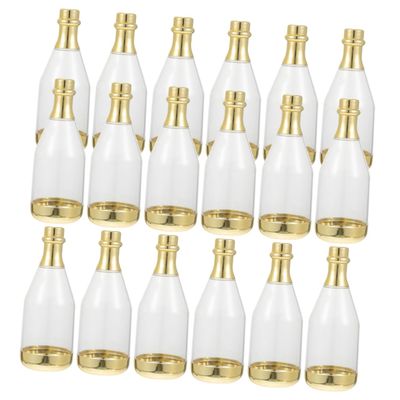 NOLITOY Decorative Candy Bottles 30pcs Mini Bottle Candy Containers Wedding Party Favor for Adults