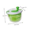 SHOWERORO Material Vegetable Dehydrator Salad Spinner Salad Dryer Baskets Food Jerky Drain Bowl Easy to Use Helper for Your Home view 2