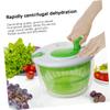 SHOWERORO Material Vegetable Dehydrator Salad Spinner Salad Dryer Baskets Food Jerky Drain Bowl Easy to Use Helper for Your Home view 3