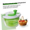 SHOWERORO Material Vegetable Dehydrator Salad Spinner Salad Dryer Baskets Food Jerky Drain Bowl Easy to Use Helper for Your Home view 4