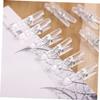Garneck 100pcs Mini Clothespins Plastic Clips Spring Clothing Hangers for Boys and Girls view 3
