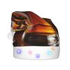 SamLng Beer LED Christmas Hat for Adults  Classic Santa Colorful Xmas New Year Party Headwear. Plush Soft Comfort Cap view 2
