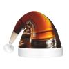 SamLng Beer LED Christmas Hat for Adults  Classic Santa Colorful Xmas New Year Party Headwear. Plush Soft Comfort Cap view 3