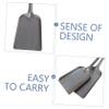 QUMIIRITY 2pcs Multi-Function Metal Shovel for Stove Wide Ash Litter Cleaning Shovel Long Handle view 4