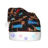 SamLng I Love My Dog Dachshunds LED Christmas Hat for Adults  Classic Santa Colorful Xmas New Year Party Headwear. Plush Soft Comfort Cap view 2