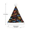 SamLng I Love My Dog Dachshunds LED Christmas Hat for Adults  Classic Santa Colorful Xmas New Year Party Headwear. Plush Soft Comfort Cap view 4