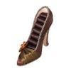 CONGARTENO Creative High-heeled Shoe Jewelry Display Stand Chic Ear and Ring Organizer for Home Decor Dark Ample Storage for Earrings and Rings view 1