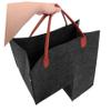 BUGUUYO Modern Stair Storage Basket Grey Collapsible Storage Container for Household Organizing view 4