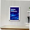 LIFKICH Large Open Frame Poster Display Sleek Aluminum Photo Holder A4 Size for Bedroom Living Room Decor view 3