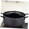 COLLBATH Frying Pot with Filter Detachable Fryer for Chicken Wings and Tempura Non-stick Deep Frying Pan for Induction Cooker and Gas Stove Easy to Clean and Store view 4