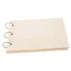 COLLBATH Wedding Guests Book Custom Message Book for Wedding Party Wooden Cover Photo Album view 1