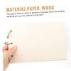 COLLBATH Wedding Guests Book Custom Message Book for Wedding Party Wooden Cover Photo Album view 3