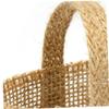 COOLHIYA Candy Linen Basket Wedding Flower Baskets 4pcs Storage Holder for Banquet Decor Floral Candy Basket for Special Events view 2