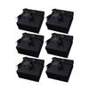COLLBATH 6pcs Elegant Bowknot Boxes Delicate Paper Boxes for Wedding Engagement Valentines Day Diy Party Favor Wrapping view 1
