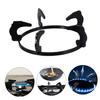 BRIGHTFUFU 2pcs Gas Stove Brackets High-end Cast Iron Pot Rack Stove Proofing Easy Install Non-slip Surface view 4