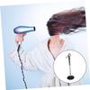 WOONEKY 360degree Hair Dryer Bracket Stand Hands Holder for Easy Styling Rotatable Cup Design for Home and Salon Use view 3