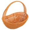 Handheld Woven Flower Basket Plastic Flat Stable Base Decoration view 1