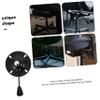 SEWACC 2pcs Office Chair Swivel Base Rotating Dial Bearing Plate Iron Material for Safety view 4