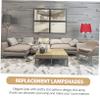 Levemolo Vintage Fabric Lamp Shade Replacement for Living Room Bedroom Hotel Restaurant Ceiling Light Shade view 3