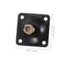 QUMIIRITY Furniture Connector Flat Mounting Plate for Wooden Sofa Legs view 2