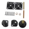 QUMIIRITY Furniture Connector Flat Mounting Plate for Wooden Sofa Legs view 3