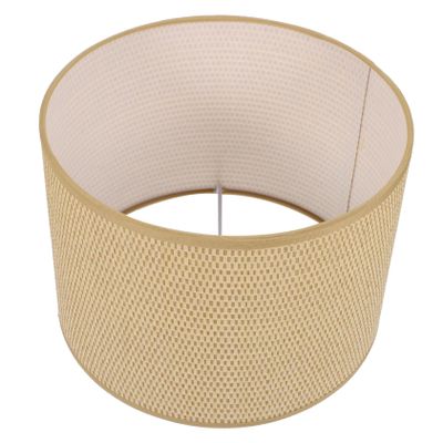 Levemolo Decorative Fabric Lamp Shade Cylinder Replacement Cover for Table Floor Lamps Soft Light Diffuser Modern Design for Bedroom Living Room Decor