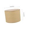 Levemolo Decorative Fabric Lamp Shade Cylinder Replacement Cover for Table Floor Lamps Soft Light Diffuser Modern Design for Bedroom Living Room Decor view 2