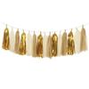 HOOTNEE 3pcs Tassel Garland with Jute Rope Party Decorations for Weddings Birthdays Showers Beige Khaki Gold Your Celebration Atmosphere view 1