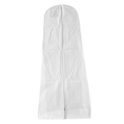 HOOTNEE Wedding Gown Garment Bag Nonwoven Fabric Cover Dress Cover Storage Bag for Wedding 170x50x40cm