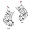 HTTUP Video Game Boys Print Essential Christmas Stocking Generous Size Xmas Party Decorations Adult Stocking view 2
