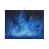 Absorbent Dish Drying Mat For Kitchen Counter, Blue Flame - Dish Drying Pad, Kitchen Gadgets For Easy Clean Multi-Use 18 x 24 Inch view 1