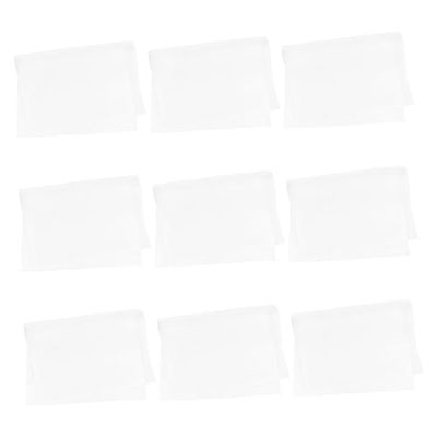 AUTSUPPL 9pcs Refrigerator Liner Pads Oil Soft and Flexible Fridge Mats for Kitchen Organization Transparent Versatile Use