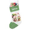 EOYinHas Personalized Fireplace Pig Farm Animal Hanging Stockings for Holiday Party Christmas Decorations Gifts,1 Pack view 2