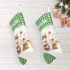 EOYinHas Personalized Fireplace Pig Farm Animal Hanging Stockings for Holiday Party Christmas Decorations Gifts,1 Pack view 4