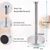 SPXTOM Kitchen Roll Holder, Space-Saving, Paper Towel Holder Countertop, Stainless Steel, Paper Towel Stand with Weighted Base, for Standard and Large Size Rolls(Gold) view 2