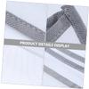 WATIIFUFU Flexible Underwear Organizer Box Grey Storage Case for Cloth Multi-purpose Storage view 2