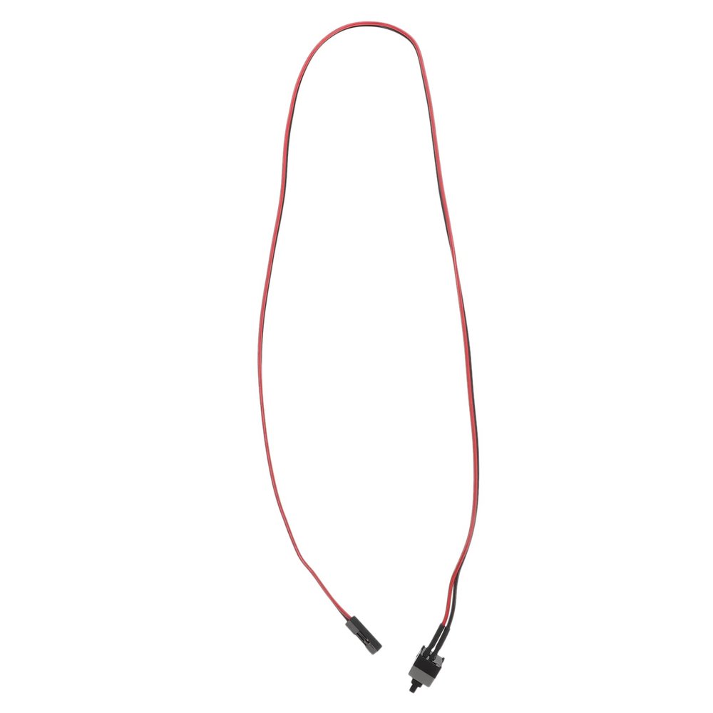 10Pcs Desktop Power Cable 28AWG ABS on Reset Line Button
