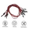 10Pcs Desktop Power Cable 28AWG ABS on Reset Line Button view 3