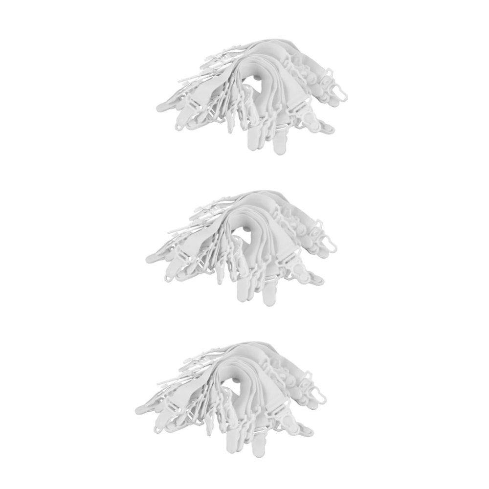 Cabilock 48pcs Bed Sheet Grippers Elastic Clips for Double Queen Mattress Sheet Fastener Holder