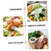 OKUMEYR 6-piece Stainless Steel Fork Set Broad Forks for Charcuterie Salad Dessert Bbq Forks Multi-purpose Dinner Forks Elegant Home Restaurant Use view 4