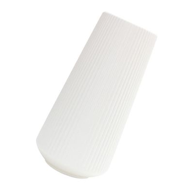 GOOHOCHY 1pc Creative White Plastic Vase for Dried Flowers Elegant Nordic Style Flower Planter Home Decor Ornament for Living Room Bedroom Office Centerpieces