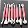 Mikinona Sugarcraft Modelling Tools 16 Shapes Double-ended Kit Ideal for Cake Making and Decorating view 4