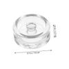 CONGARTENO 3pcs Wide Mouth Mason Jar Lids Fermentation Weights Glass Fermentation Weight for Bulk view 2