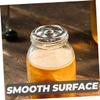 CONGARTENO 3pcs Wide Mouth Mason Jar Lids Fermentation Weights Glass Fermentation Weight for Bulk view 3