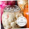 CONGARTENO 3pcs Wide Mouth Mason Jar Lids Fermentation Weights Glass Fermentation Weight for Bulk view 4