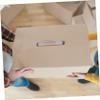 FUNOMOCYA Plastic Cake Box Handles for Portable Carrying 100 Sets White view 3