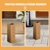 Yardenfun Wooden Umbrella Stand Bucket for Entryway Office and Cafe view 3