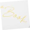 Parliky Elegant Wedding Guest Book Unique Design Portable Sign Book for Weddings Parties and Special Events Pages for Messages and Photos for Guests view 2