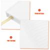 Parliky Elegant Wedding Guest Book Unique Design Portable Sign Book for Weddings Parties and Special Events Pages for Messages and Photos for Guests view 4