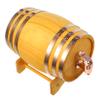 OKUMEYR Retro Wine Bottle Dispenser Wine Barrel Keg Bar Storage Useful Bottle Holder view 1